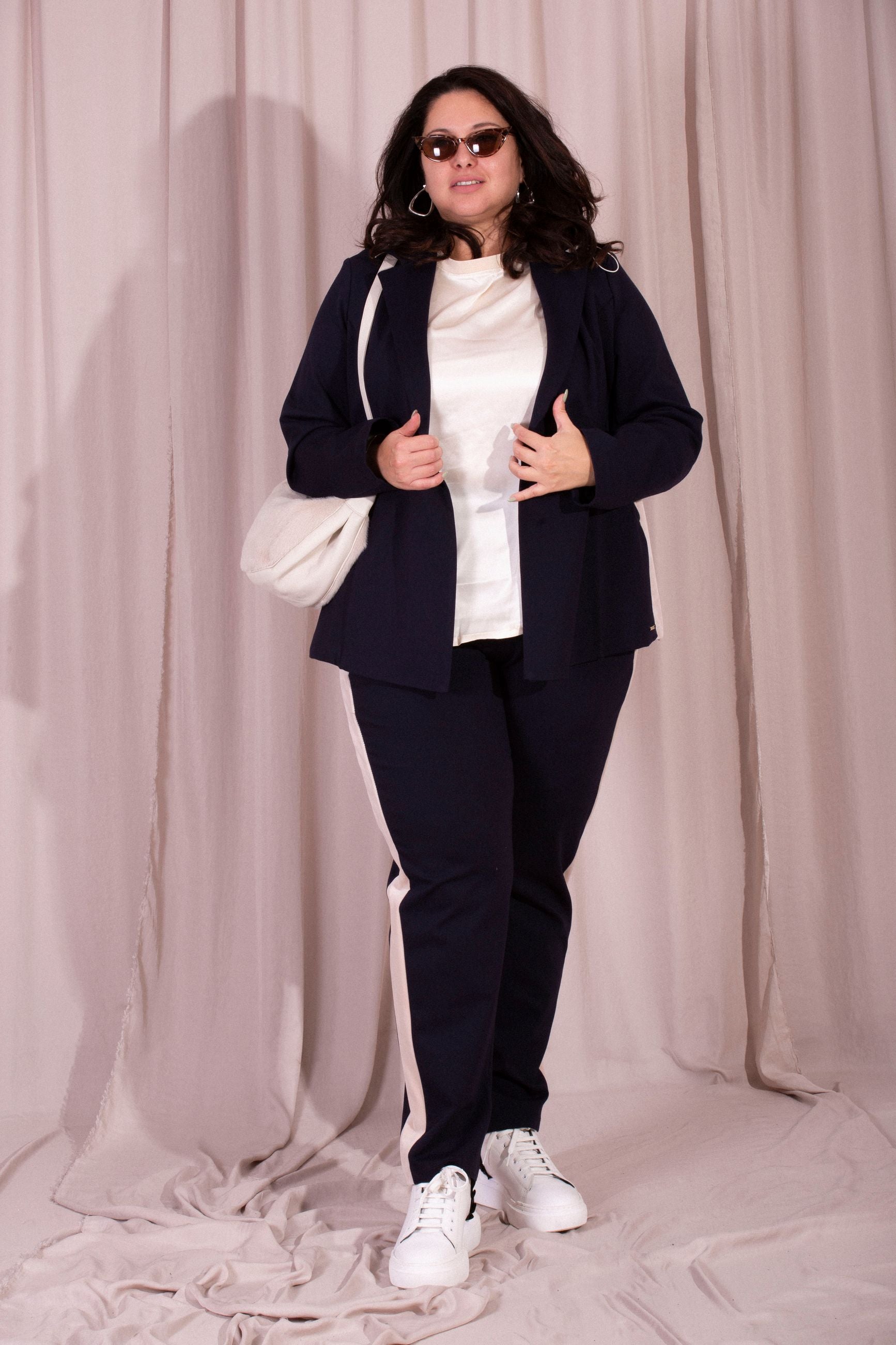 MORE BY SISTE'S GIACCA CON BANDA LATERALE