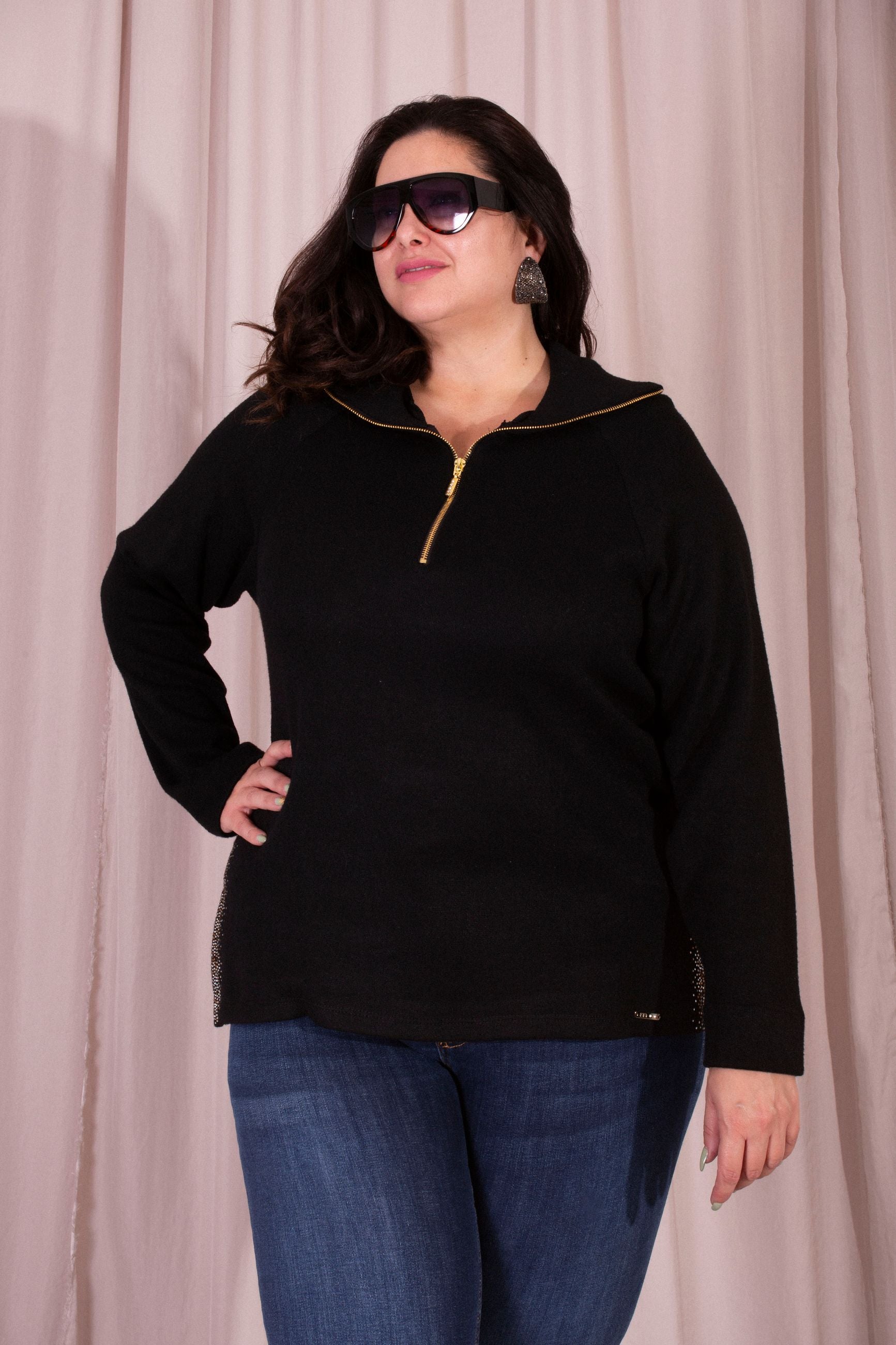 MORE BY SISTE'S MAGLIA CON STRASS