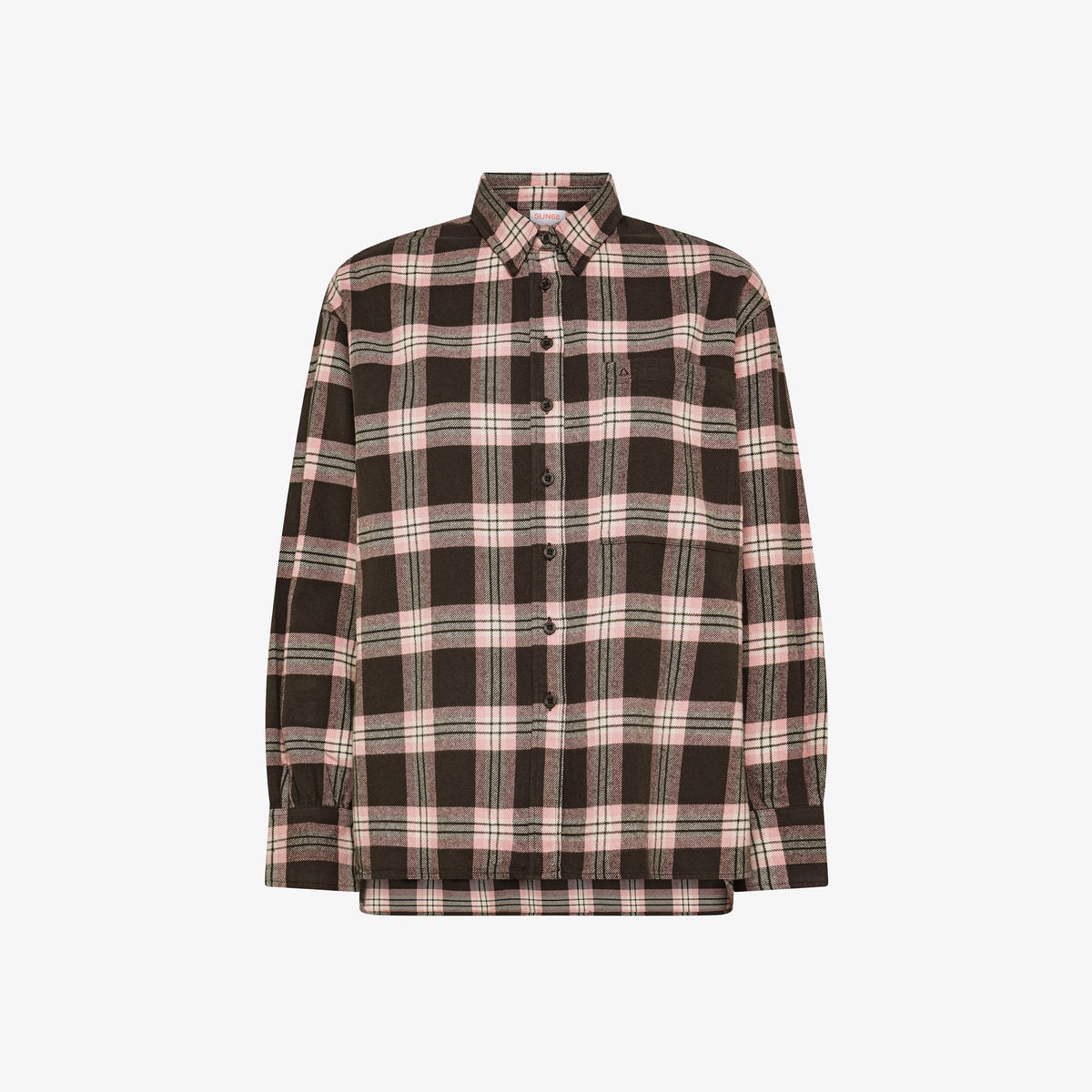 SUN68 – CAMICIA CHECK IN FLANELLA
