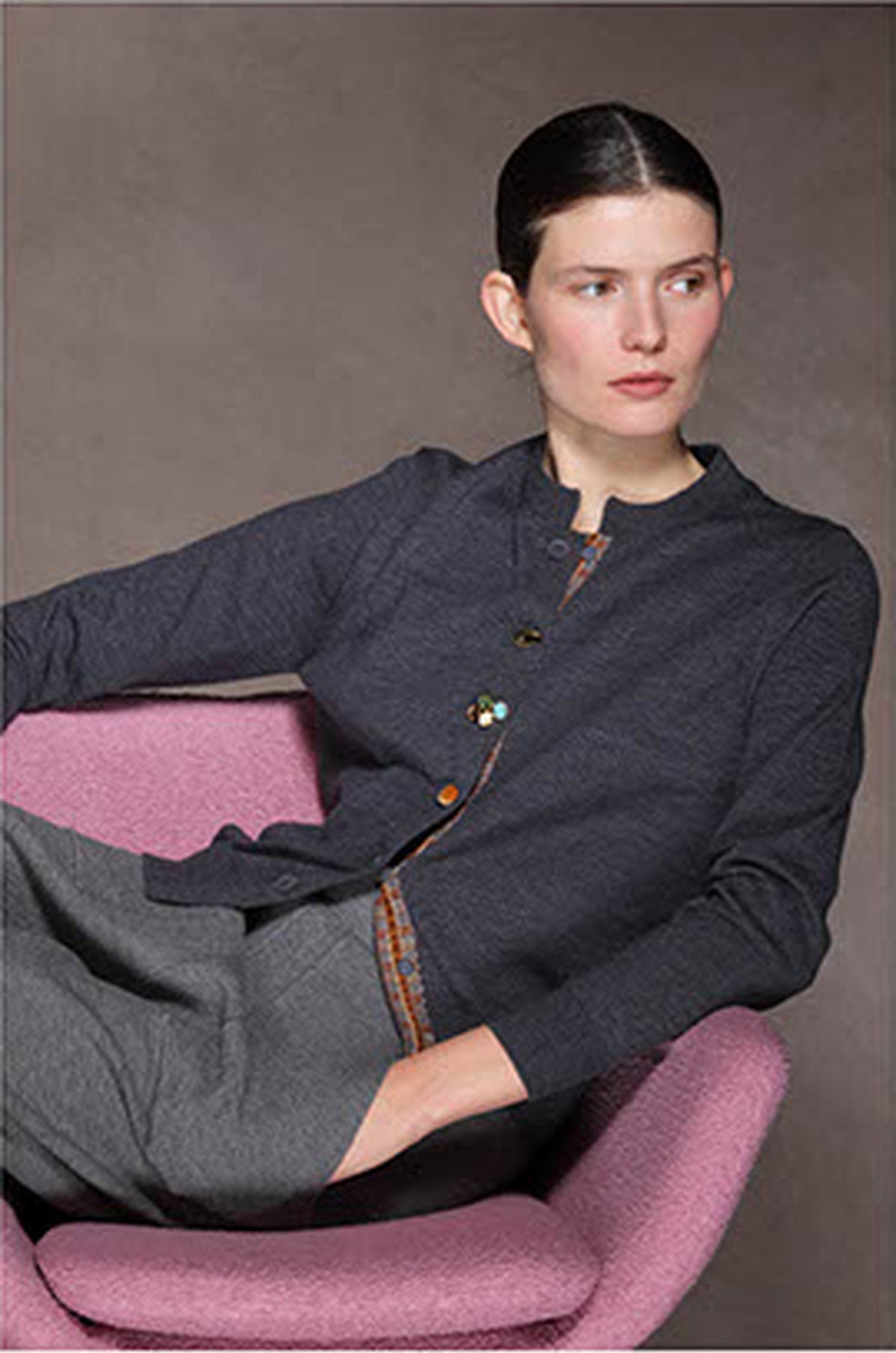 QUILISIA – MAGLIA DARK GREY