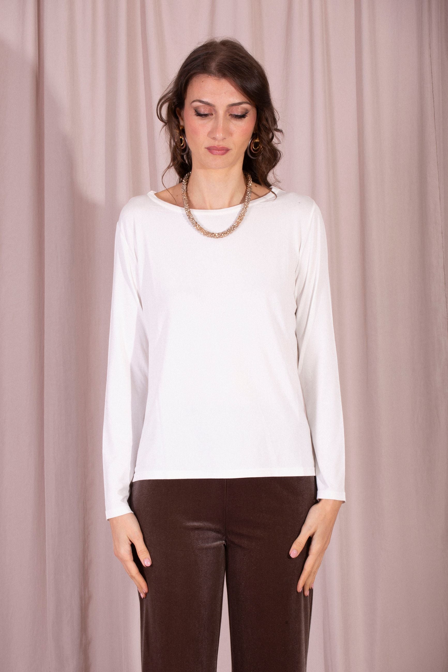 MAIDA MILA MAGLIA CON SPACCHI