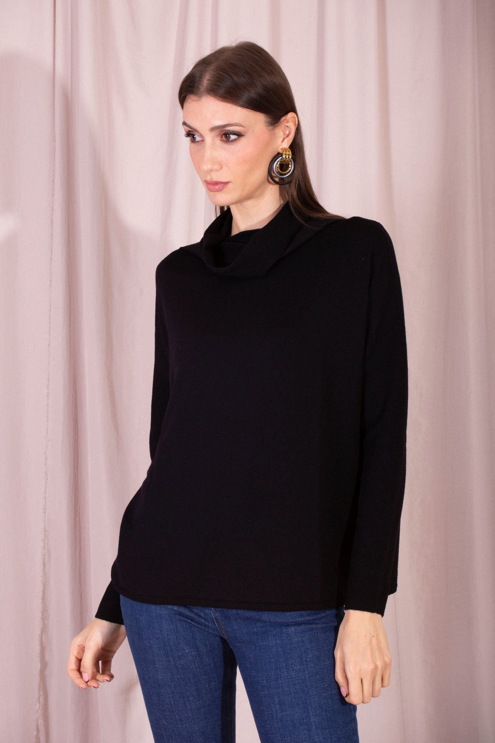 MAIDA MILA MAGLIA COLLO A CRATERE