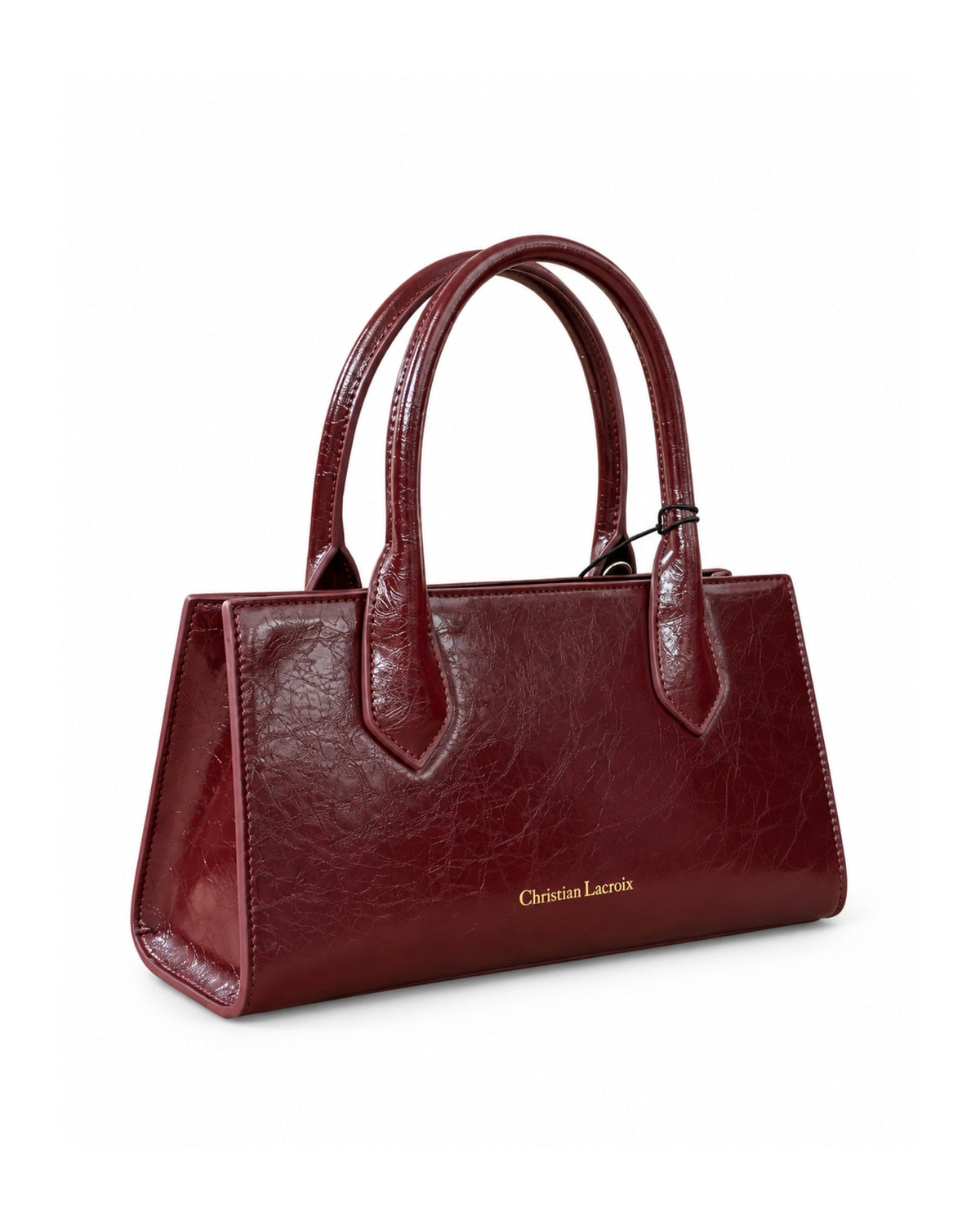 CHRISTIAN LACROIX – BORSA BRIGITTE IN PELLE EFFETTO INVECCHIATO