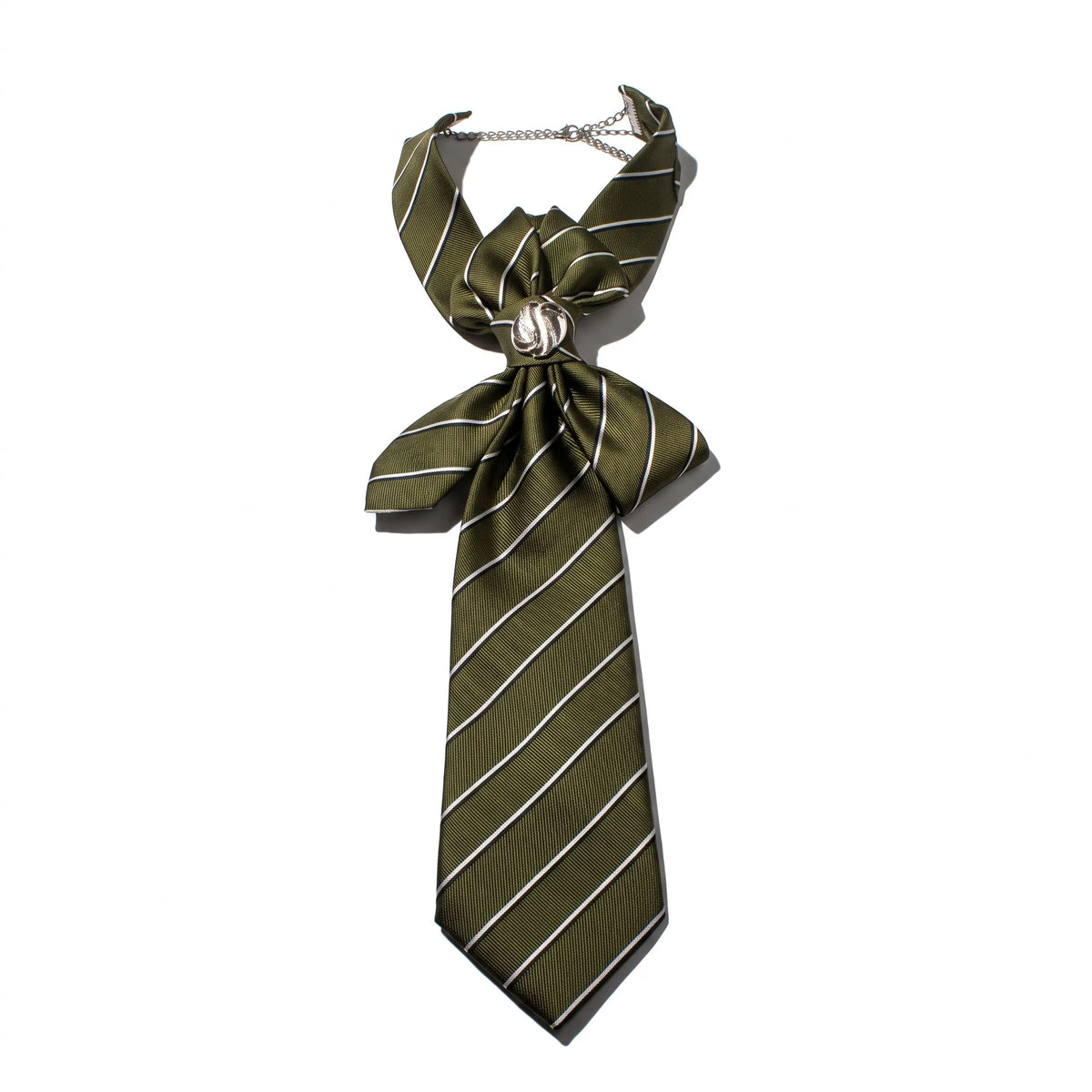 NYSIA CRAVATTA OLIVINE