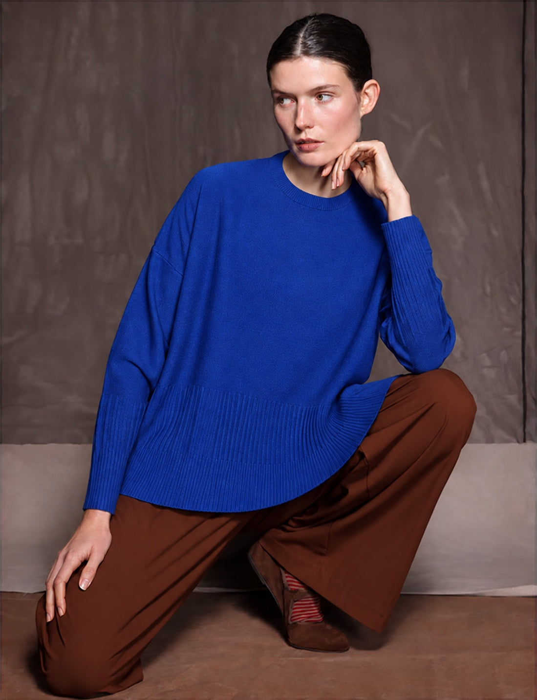 QUILISIA – MAGLIA BLU ROYAL