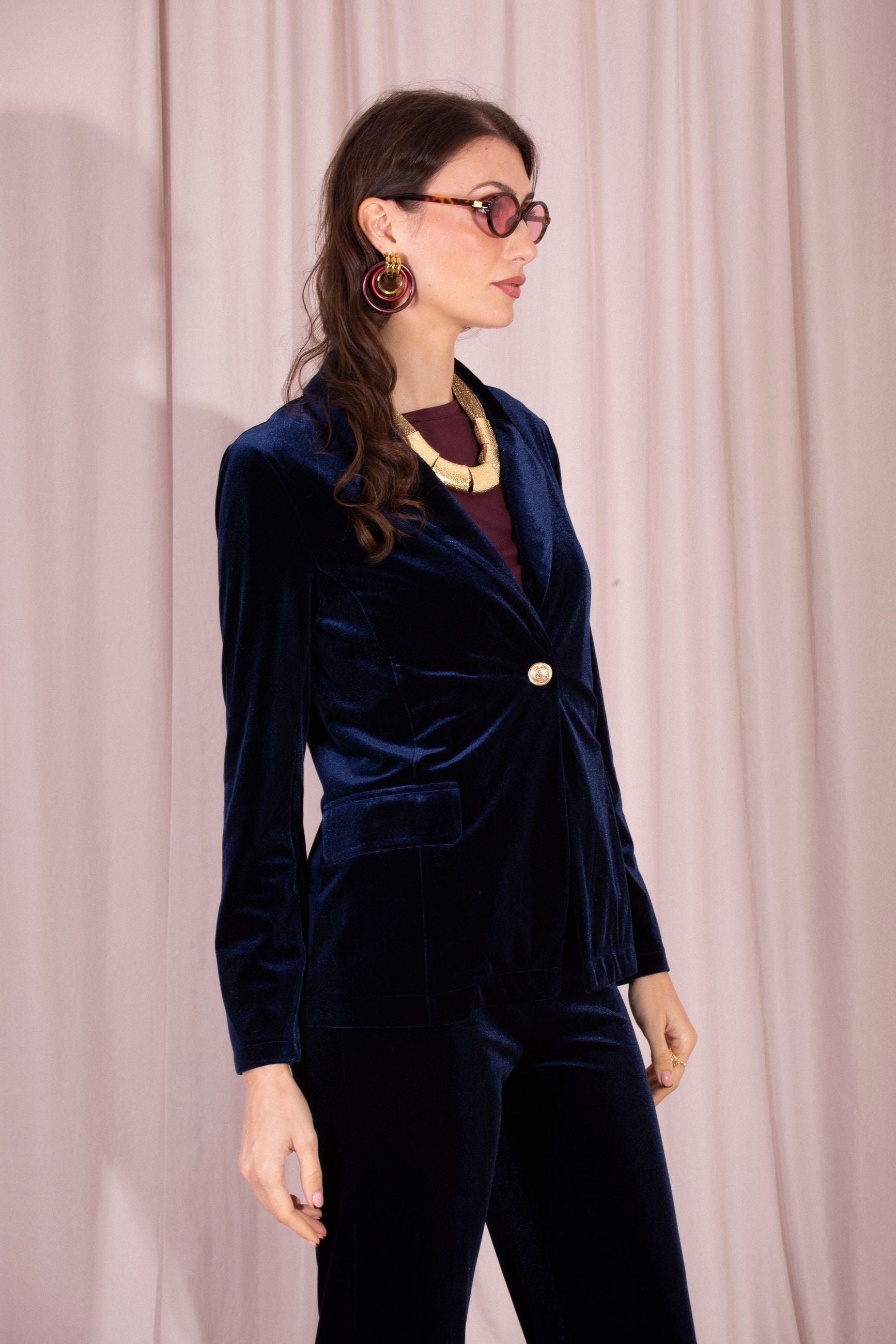 MAIDA MILA BLAZER VELLUTO