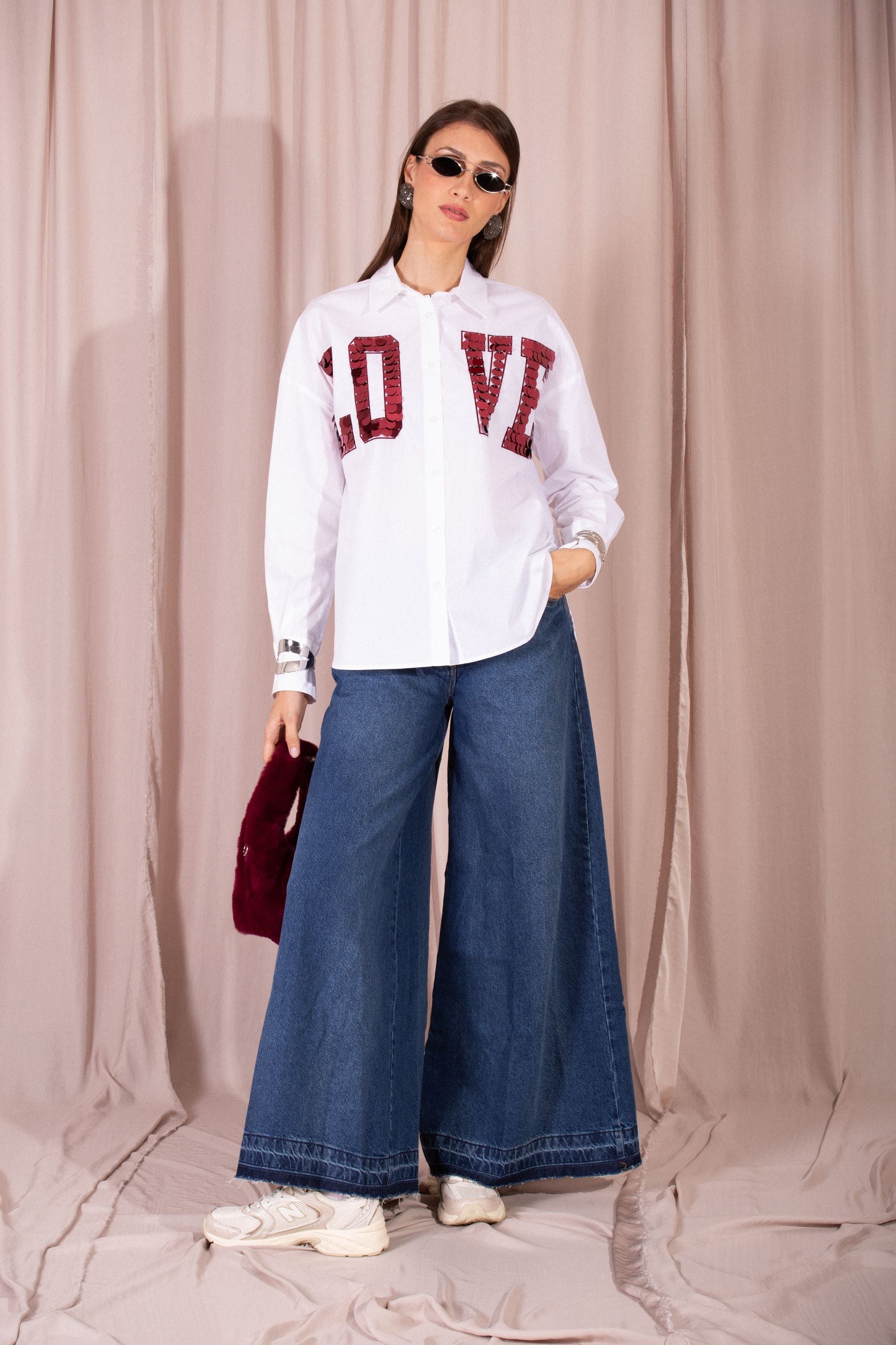 ZAHJR CAMICIA "LOVE"