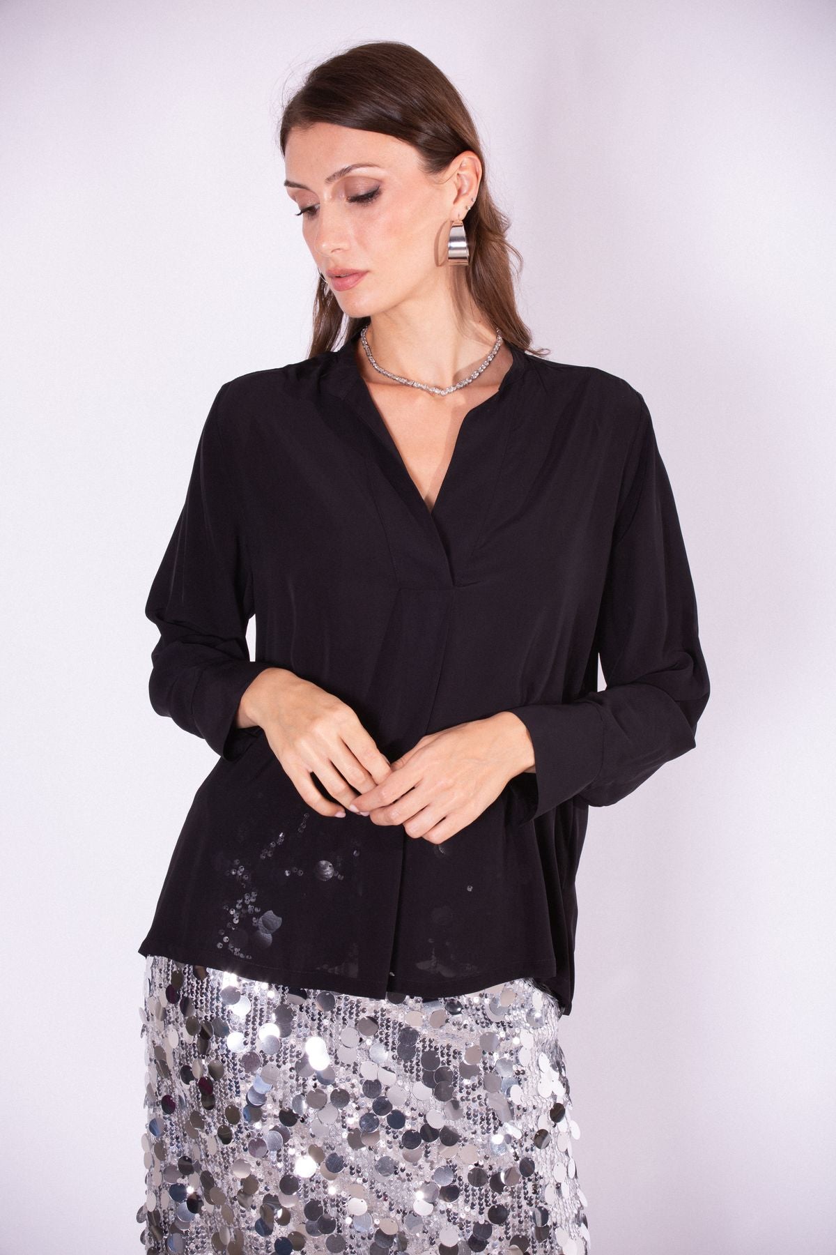 ANNA SERAVALLI BLUSA