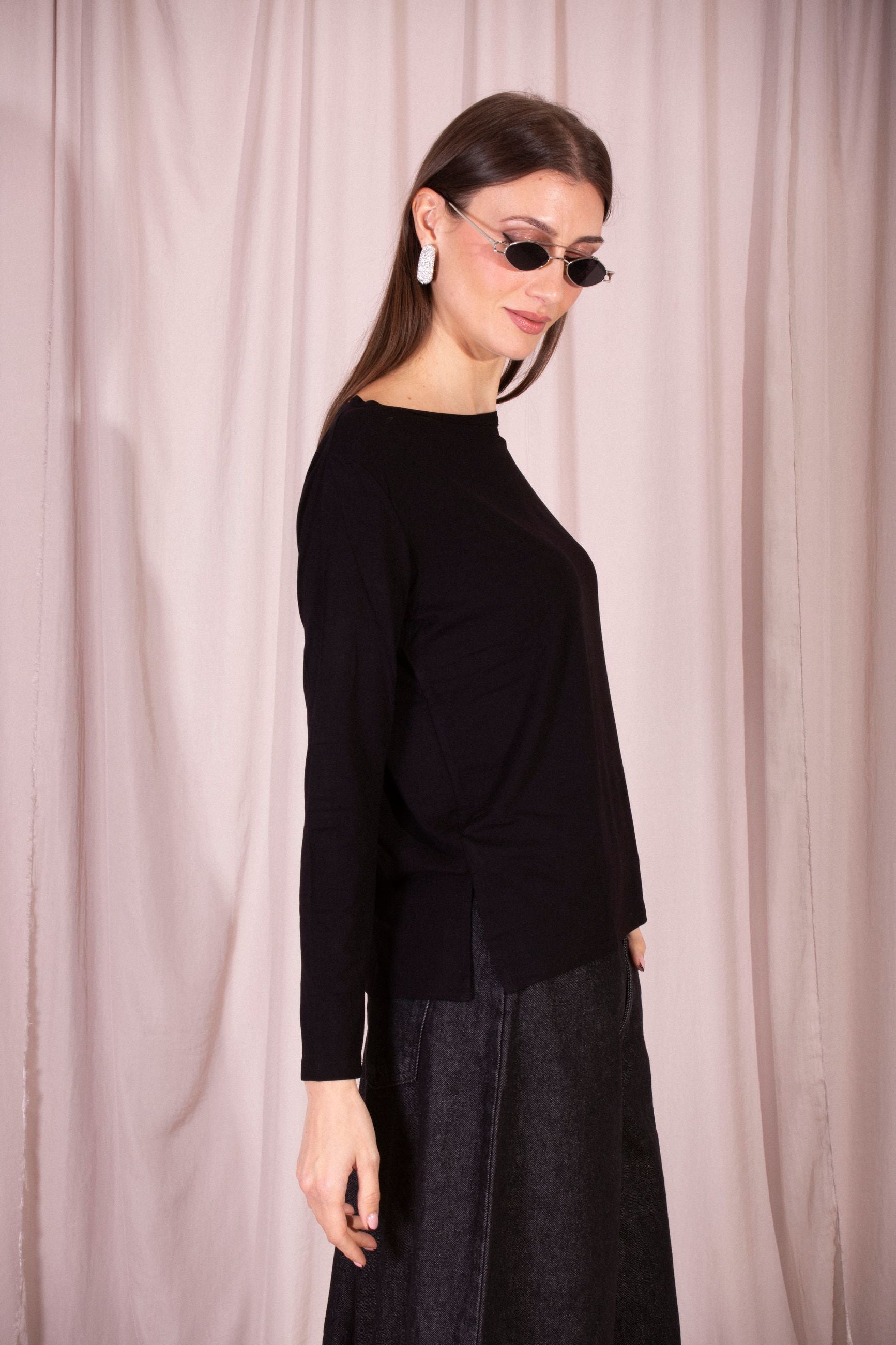 MAIDA MILA MAGLIA CON SPACCHI