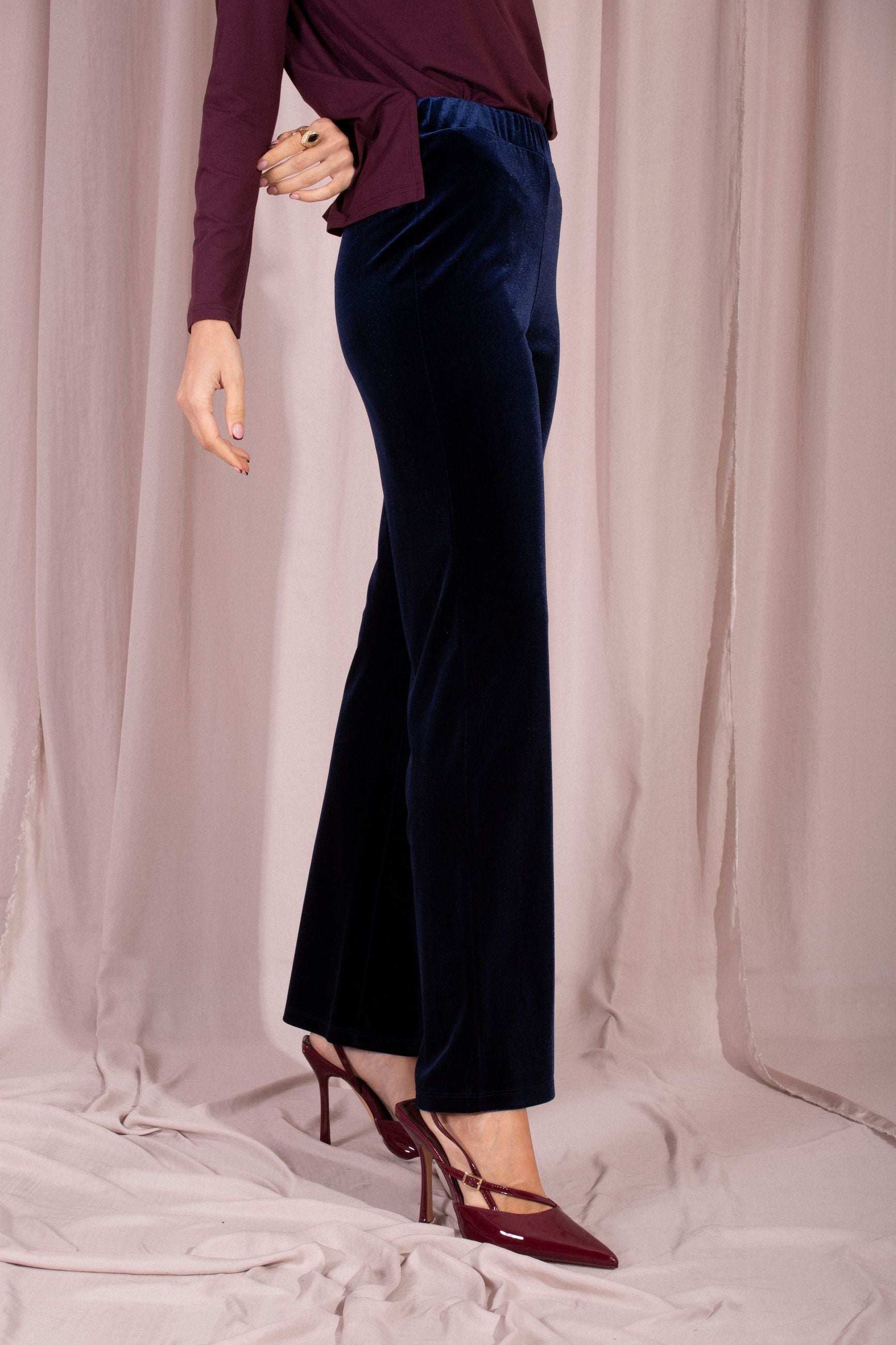 MAIDA MILA PANTALONE VELLUTO