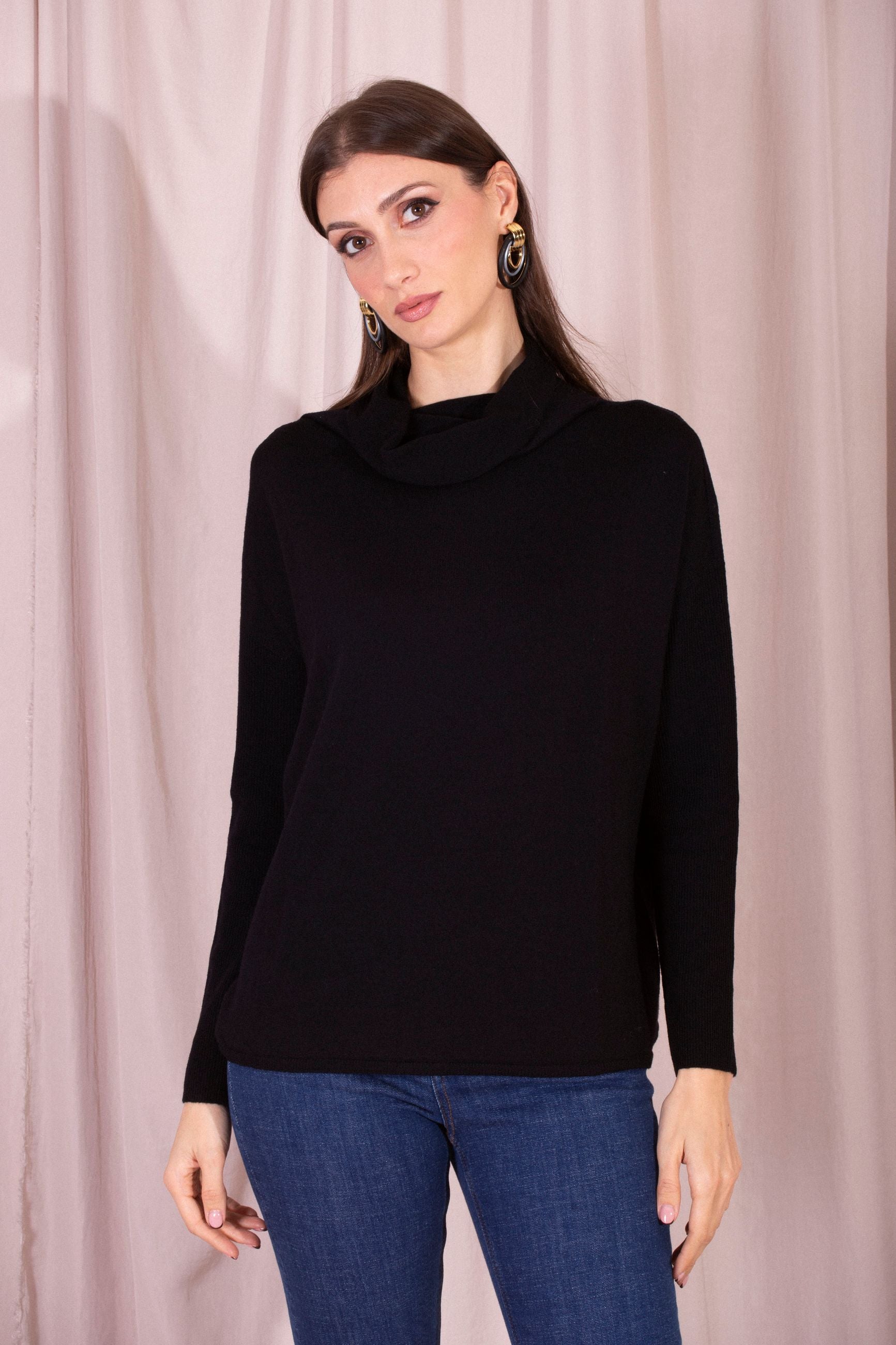 MAIDA MILA MAGLIA COLLO A CRATERE