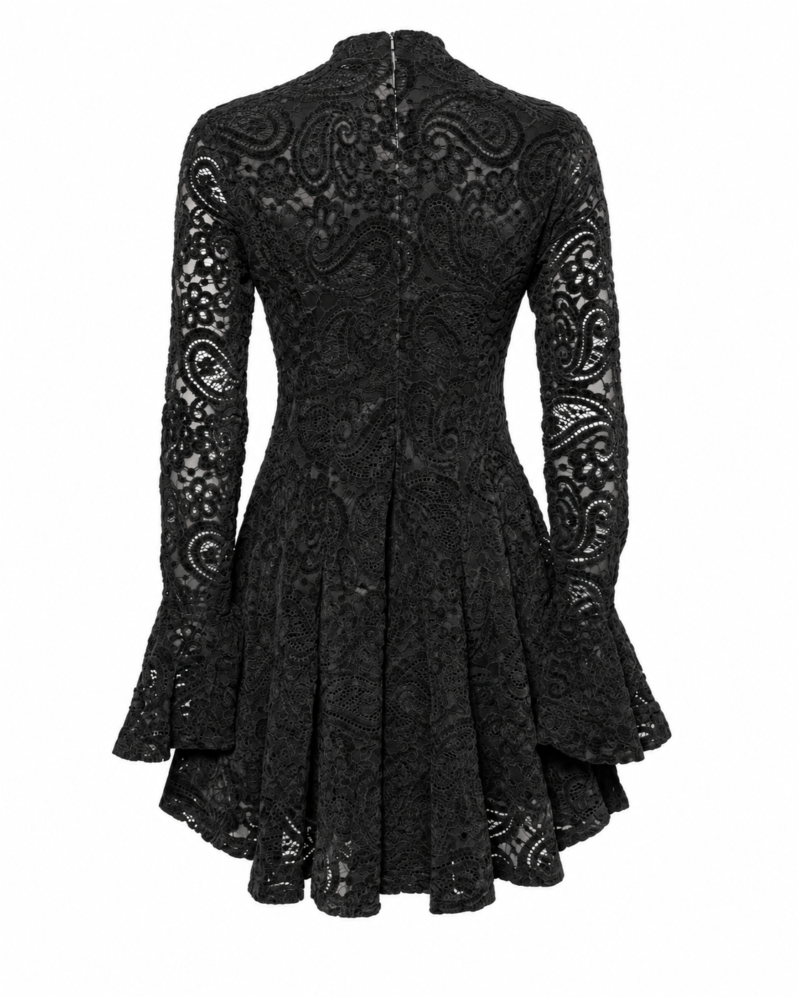 AMOSA – ABITO CORTO IN PIZZO CON MOTIVO PAISLEY