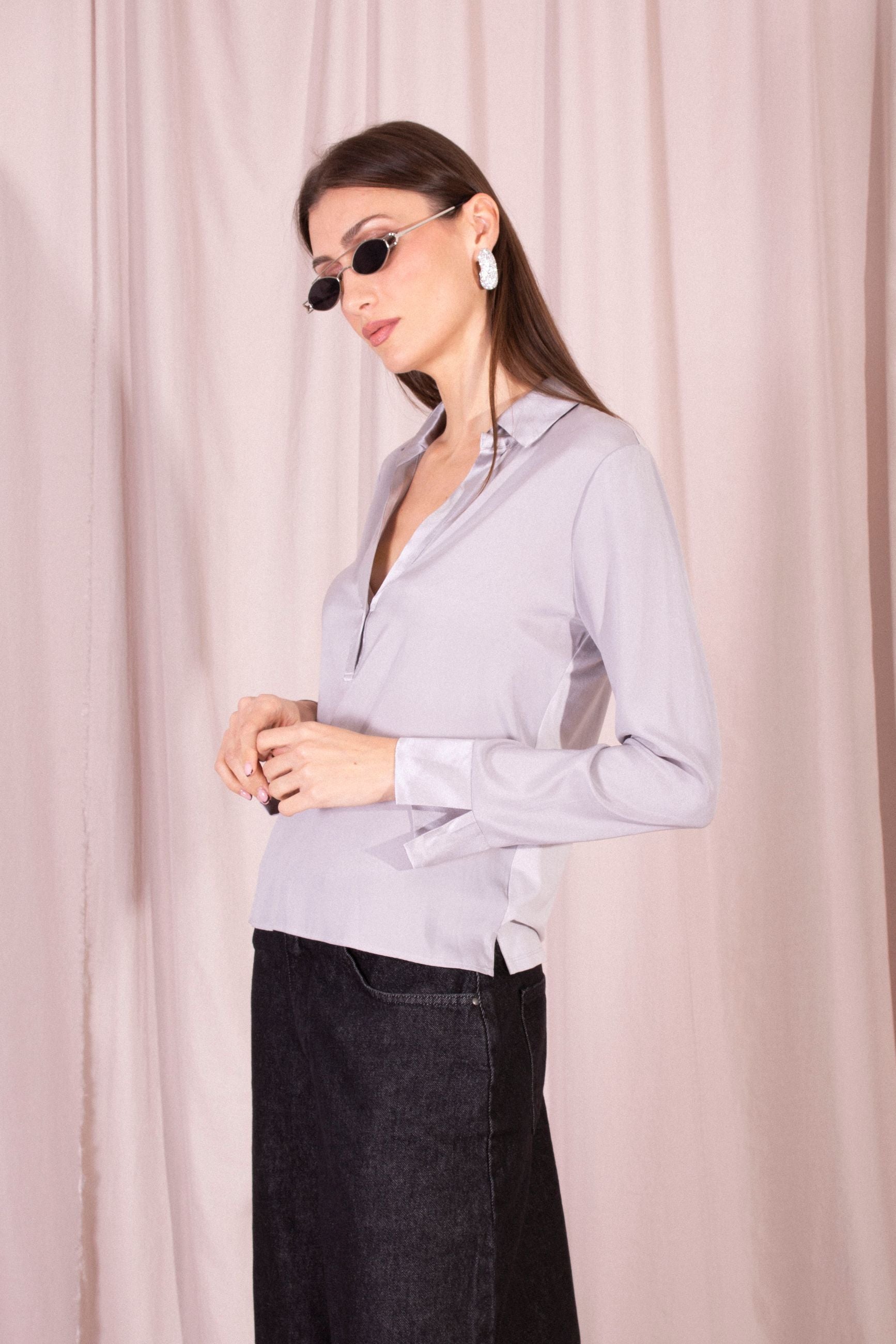 MAIDA MILA POLO SETA