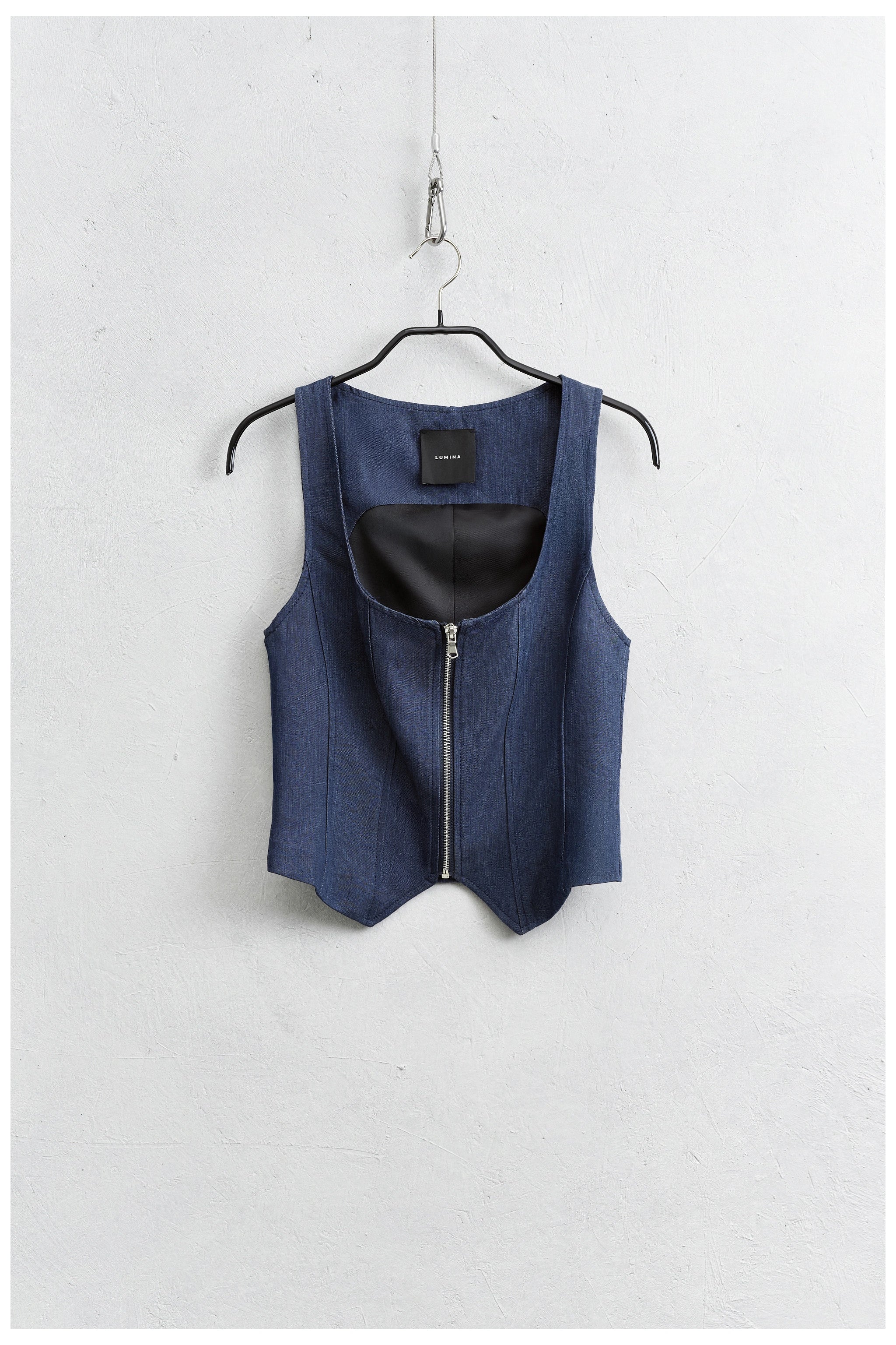 LUMINA TOP CON SCOLLO QUADRATO