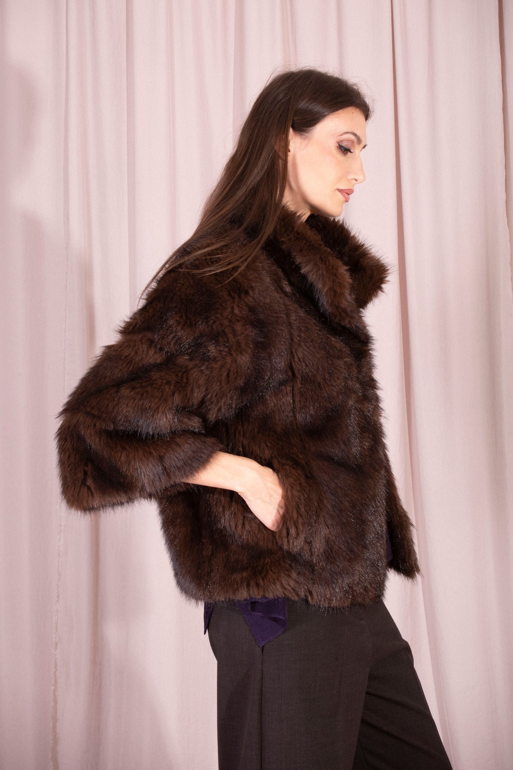 BETTA CORRADI GIACCHINO STAND COLLAR