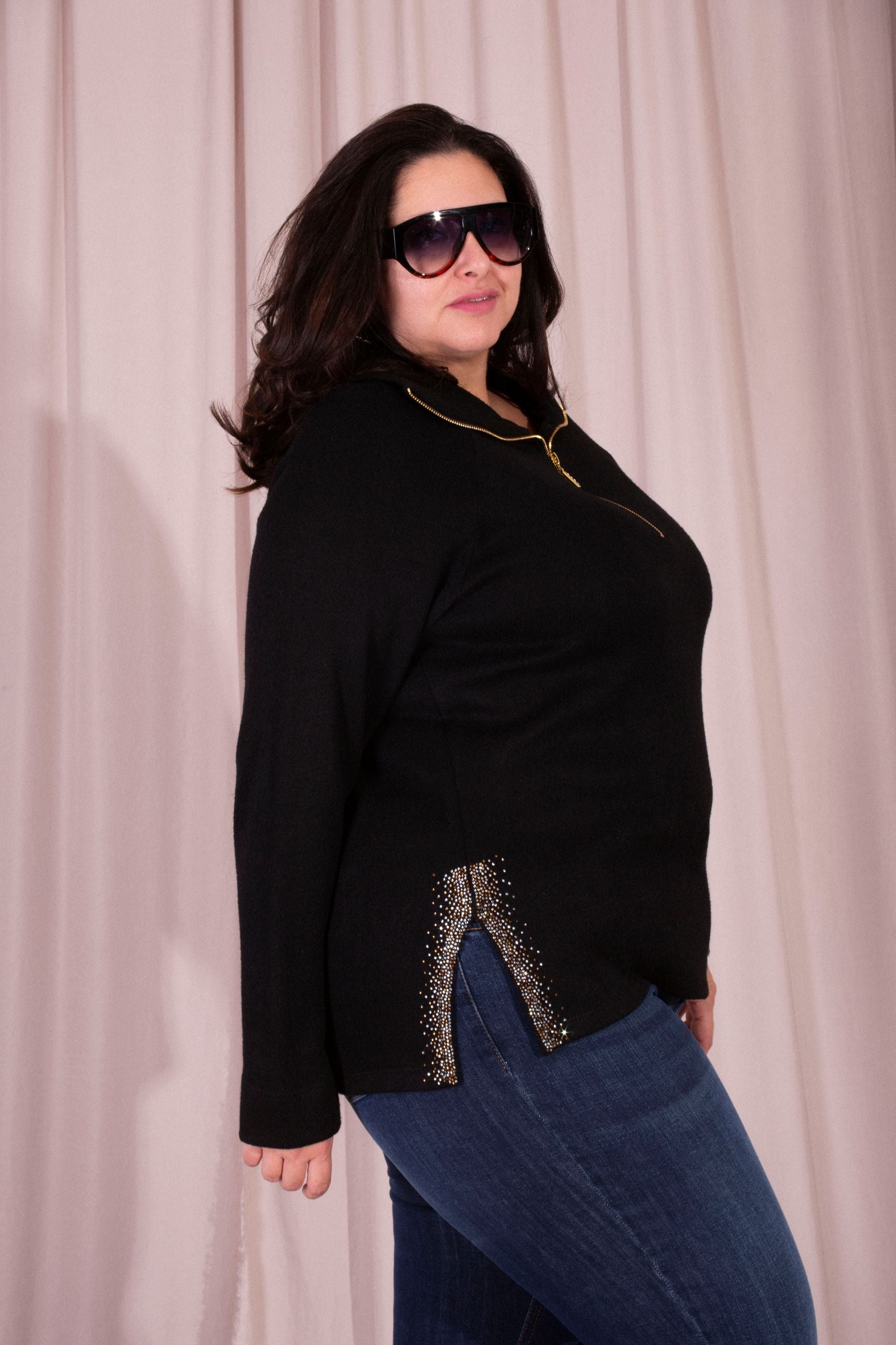 MORE BY SISTE'S MAGLIA CON STRASS