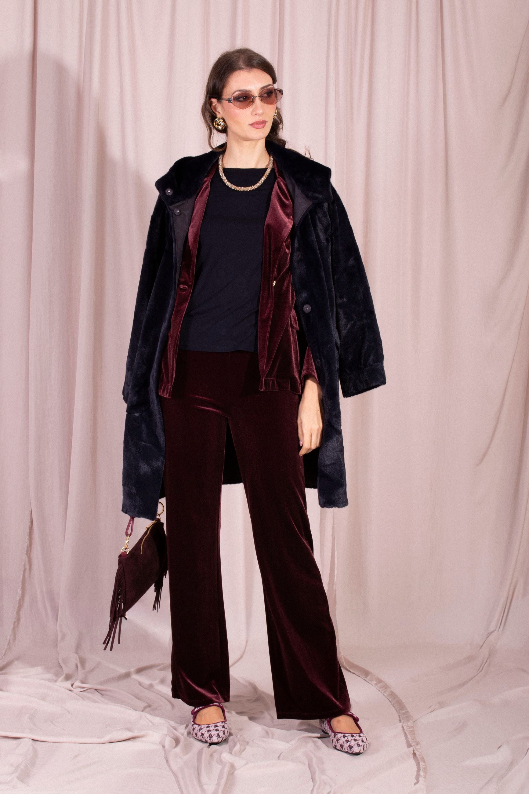 MAIDA MILA BLAZER VELLUTO